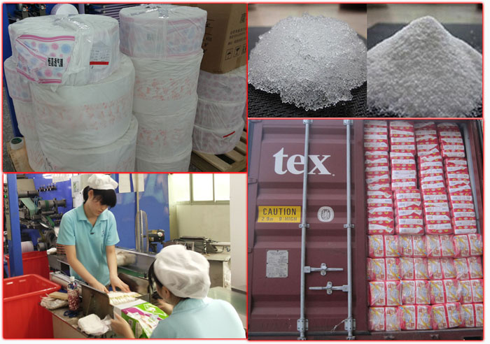 baby diaper production line